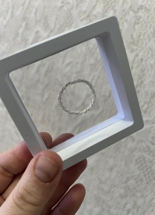 Кольцо мягкое серебряного цвета2 фото