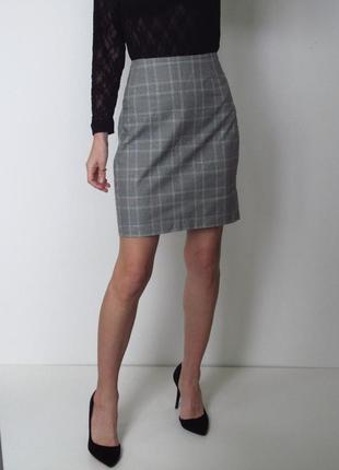 Спідниця в "гусячу лапку"