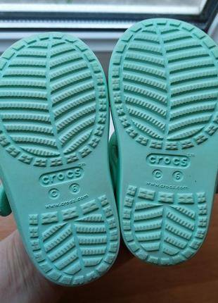 Босоніжки сандалі crocs с6 (23p)5 фото