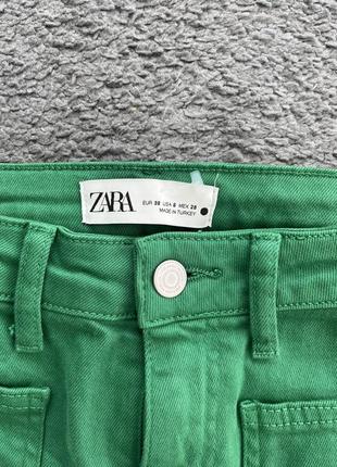 Зелені джинси zara2 фото