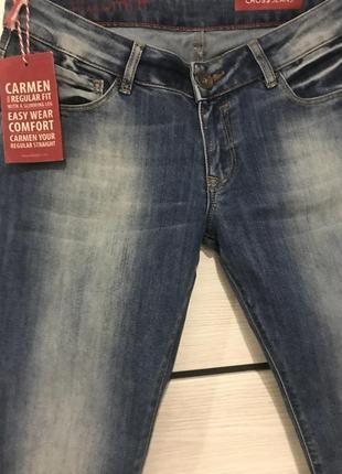 Джинси cross jeans wear co f-409-103 carmen regular fit👖 turkey 🇹🇷3 фото