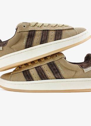 Новинка топові чоловічі кросівки adidas campus 00s buy hemp dark brown'6 фото