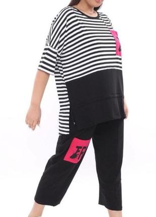 Крутой стильный летний костюм, туреченица люкс.