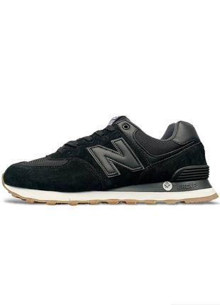 Кроссовки мужские new balance 574 black &amp; white👟
🔝качество оригинала ааа+🔝1 фото