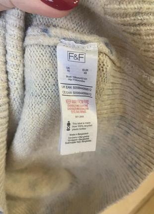 Светр oversize f&amp;f 3
