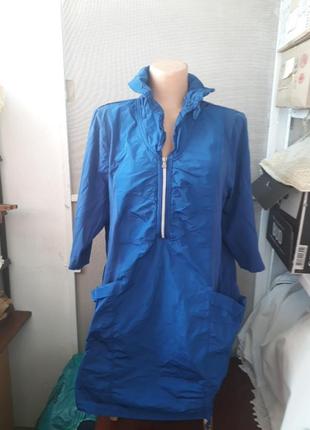 Анорак синиий