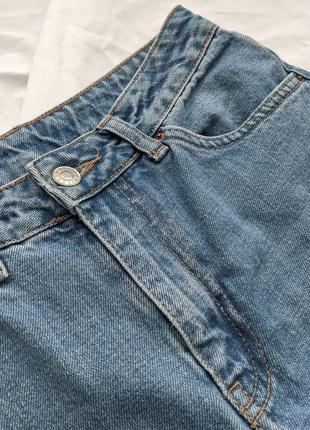 Женские джинсы мом с высокой посадкой xs s 34 36 254 фото