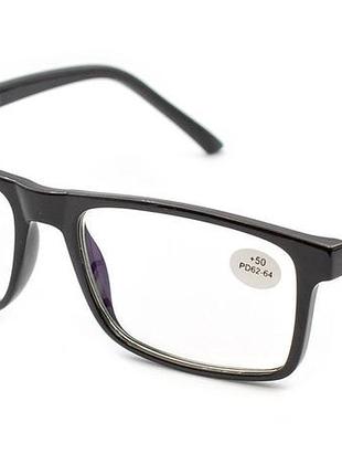 Окуляри verse 23128-c2 blue blocker у пластиковій оправі +0,75