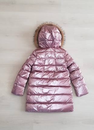 Пальто зимнее девочка donilo 5729, размер 128 - 1583 фото