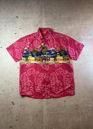 Lowes hawaii shirt original мужская гавайская рубашка vintage y2k