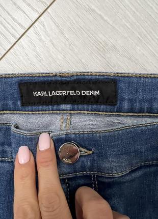 Стильные джинсы от бренда karl lagerfeld оригинал3 фото