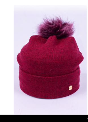 Женская шапка теплая разные цвета8 фото