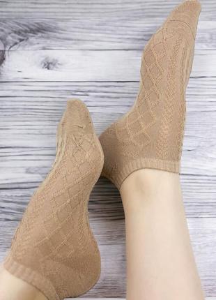 Носки женские 37-41 р. 80% хлопок 5 пар цветные качественные носочки катон лот упаковка cristal3 фото