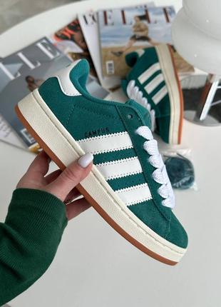 Кроссовки adidas campus green5 фото