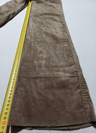 Брюки велюровые vintage талия 74 см pooh jeans system9 фото