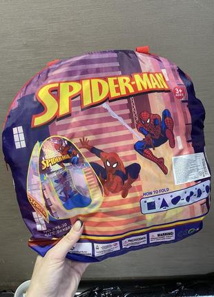 Намет дитячий, будиночок для дітей, вігвам,вича, spiderman, людина-павук3 фото