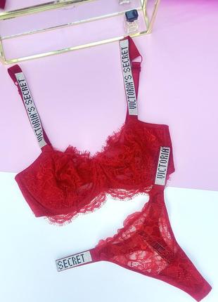 Тоненький бюстик  с камнями victoria’s secret оригинал5 фото