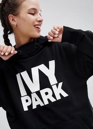 Ivy park black sweatshirt hotsell
