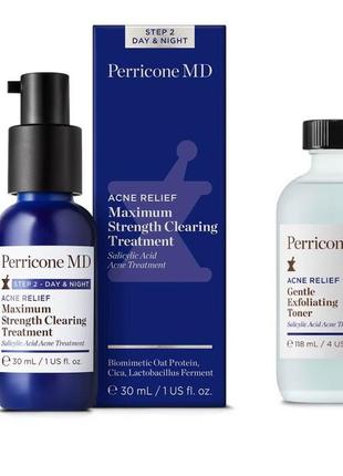 Відлущуючий тонік для проблемної шкіри perricone md acne relief2 фото