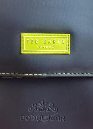 Дорожная мужская косметичка, органайзер длясредств гигиены от ted baker .4 фото