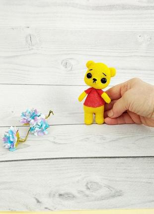 Вінні пух, в'язана іграшка з казки, мультгерой