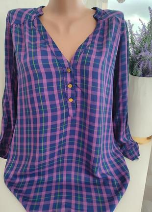 Фіолетова ніжна блуза espirit9 фото