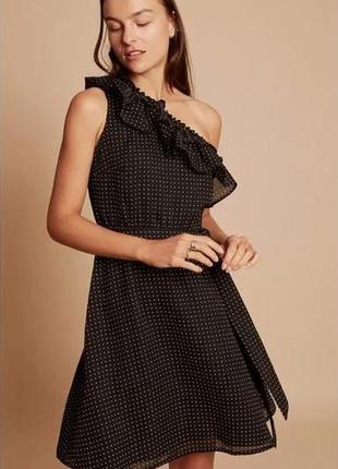 Красивое платье на одно плечо topshop