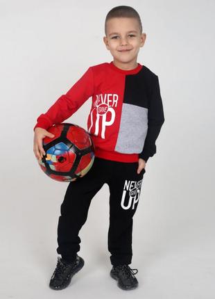 Костюм для мальчика спортивный штаны и кофта детский,2 фото