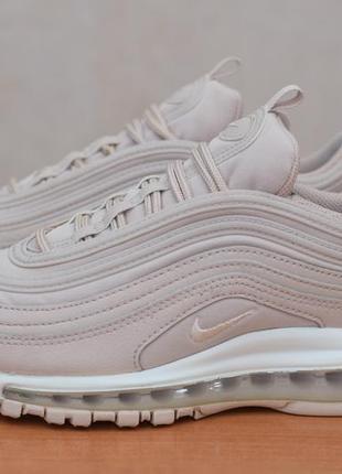 Кросівки з балонами порошно-лілового кольору nike air max 97 gg, 37.5 розмір. оригінал2 фото