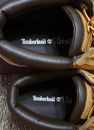 Чоловічі шкіряні черевики кросівки від американського бренда timberland6 фото