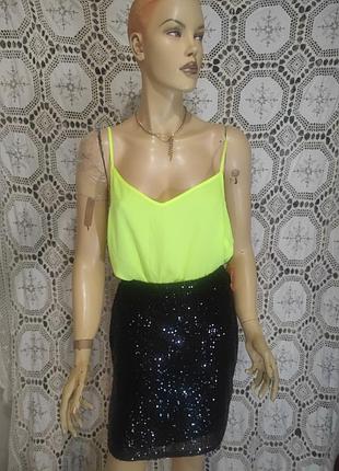 Юбка женская, в пайетки.