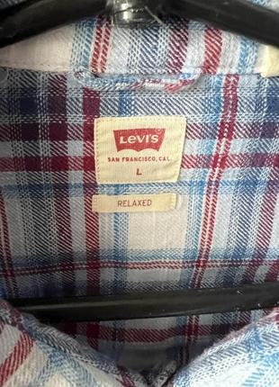 Сорочка  levi’s relaxed розмір l оригінал5 фото