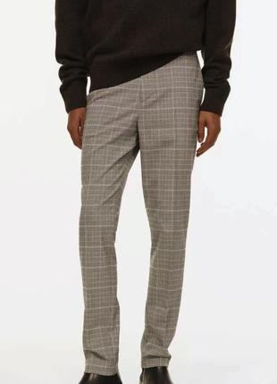 Стильные мужские брюки с карманами h&m этикетка2 фото
