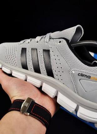 Кросівки чоловічі adidas climachill gray👟7 фото