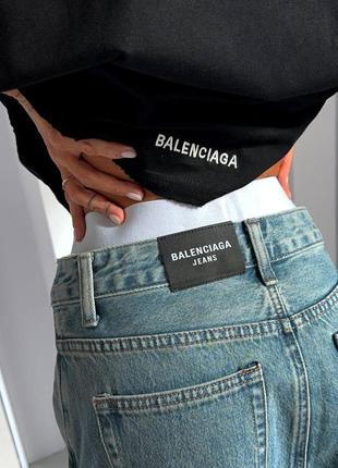 Джинсова спідниця в стилі balenciaga6 фото