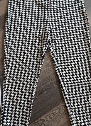 Класні штани брюки лосини палацо великий розмір в принт2 фото