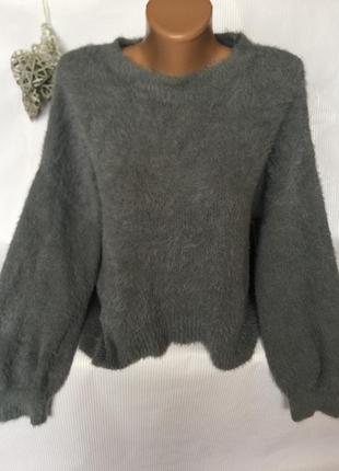 Крутой стильный свитер , свободный крой1 фото