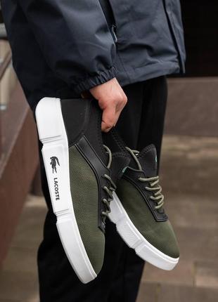Кроссовки lacoste khaki 5