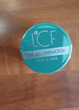 Lcf gel illuminator silver&mіnt кремовий хайлайтер-желе2 фото