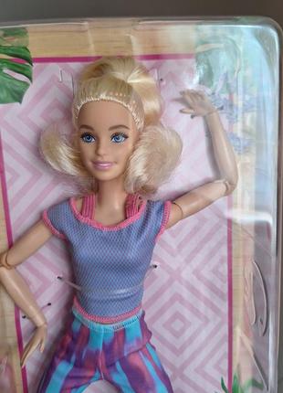 Барбі рухайся, як я, барбі міллі фіолетовий топ, barbie made to move4 фото