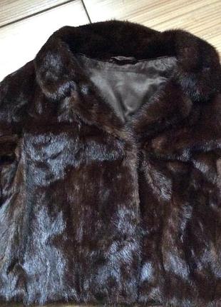 Норковий полушубок