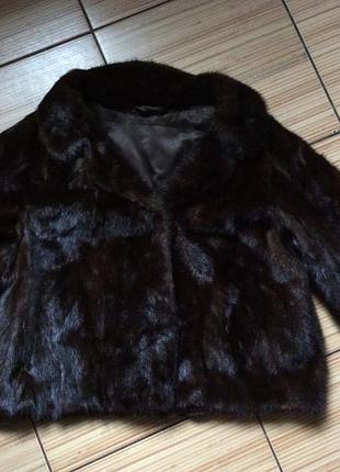 Норковий полушубок