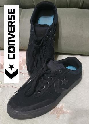 Converse el distrito текстильные кеды  (чёрные) размер: 41 (26 см)