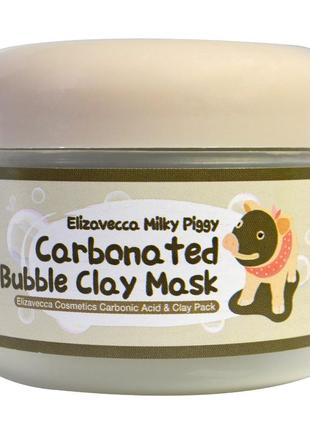 Кислородная маска для лица bioaqua carbonated bubble clay mask3 фото