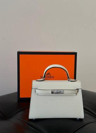 Сумка hermes kelly 19cm1 фото