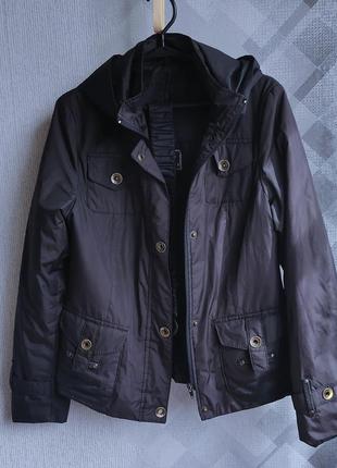 Трендовый укороченный плащ, бомбер, легкая куртка, курточка6 фото