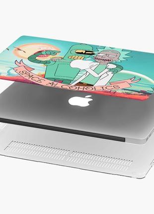 Чехол пластиковый для apple macbook pro / air морти смит рик и морти (rick and morty) макбук про case hard4 фото