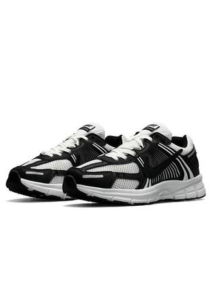 Чоловічі кросівки nike vomero 5 new white black5 фото