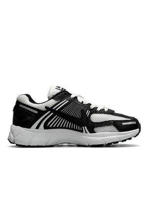 Чоловічі кросівки nike vomero 5 new white black4 фото