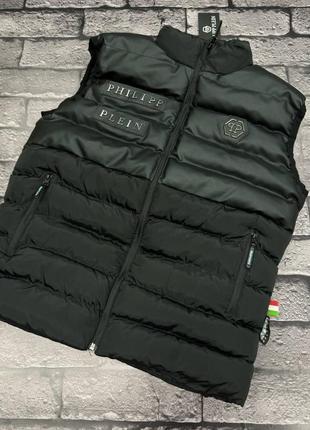 Mega sale 🔥
чоловіча жилетка philipp plein1 фото